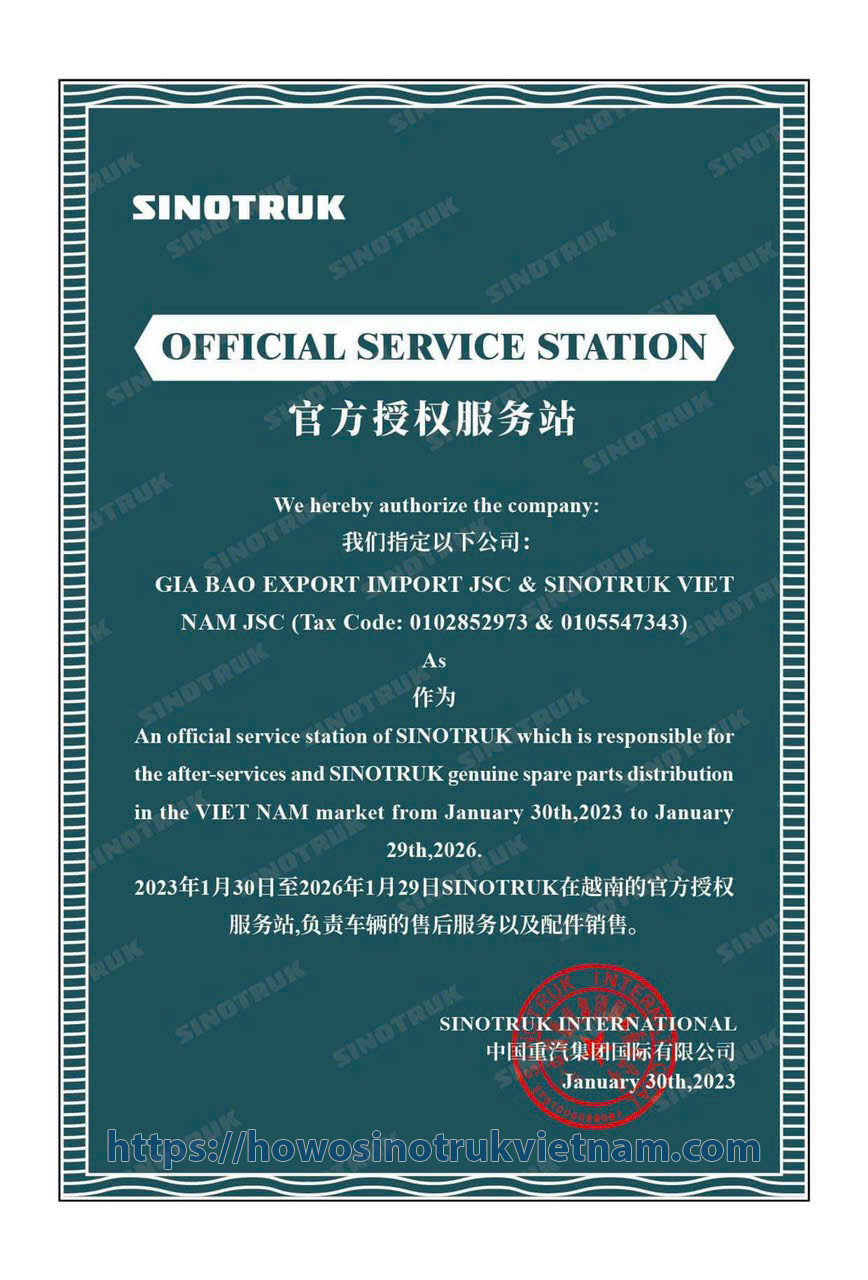 Thủ Tục Đăng Ký Xe Ô Tô 2025 Sinotruk Việt Nam