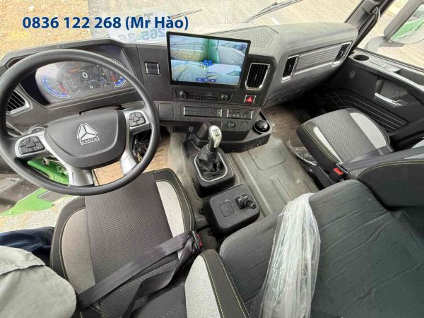 XE BEN 4 CHÂN HOWO V5X THÙNG VÁT 2026 Man-hình-xe-ben-4-chan-howo-v5x-thung-vat