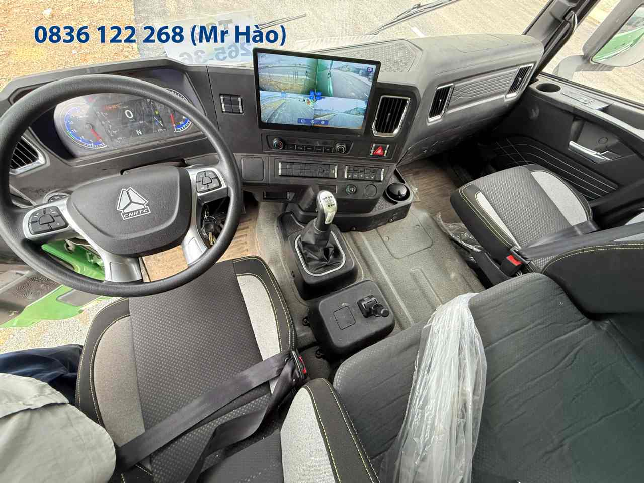 XE BEN 4 CHÂN HOWO V5X THÙNG VÁT 2026 Man-hình-xe-ben-4-chan-howo-v5x-thung-vat