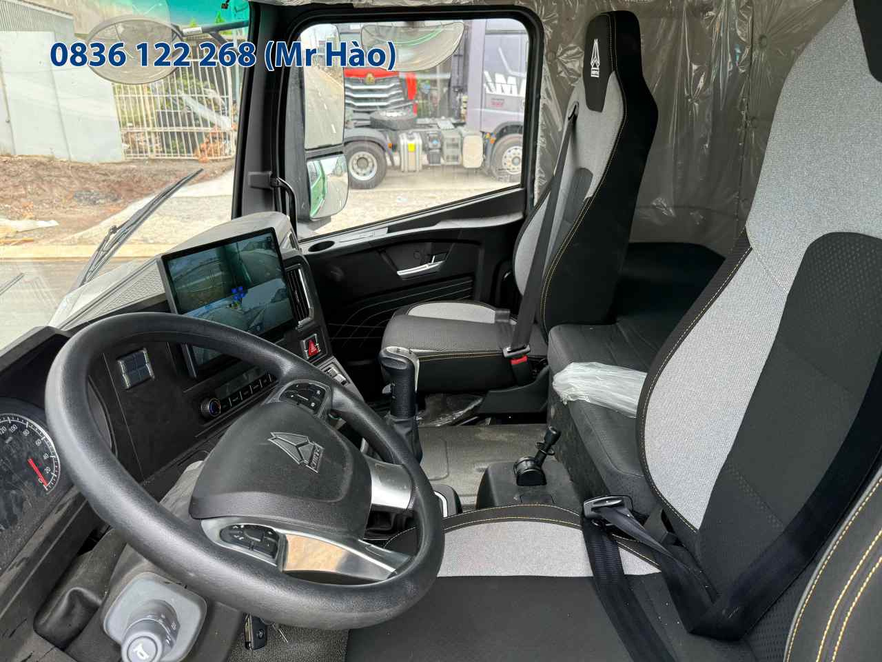 XE BEN 4 CHÂN HOWO V5X THÙNG VÁT 2026 Noi-that-xe-ben-4-chan-howo-v5x-thung-vat