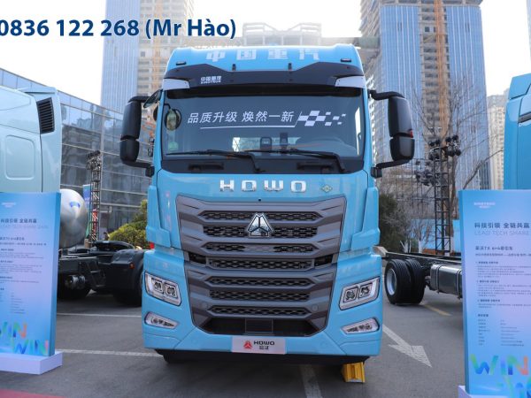 Xe Đầu Kéo Howo TX7-N 530 HP Chạy Khí LNG